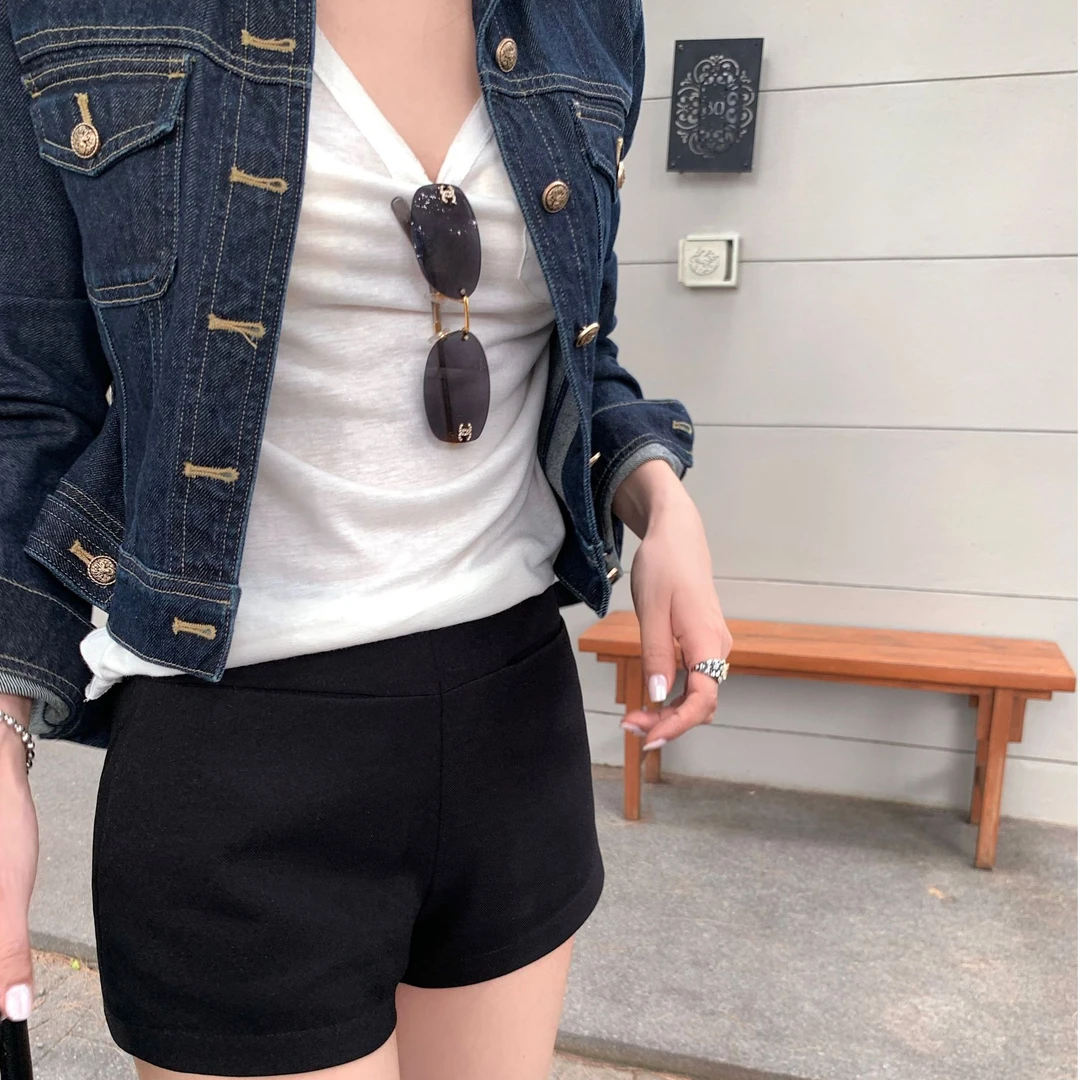 温柔 早春新款辣妹短袖上衣显瘦修身T恤 90067