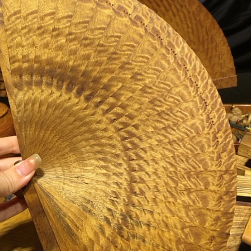 【闪购商品】金丝楠金丝楠木扇子