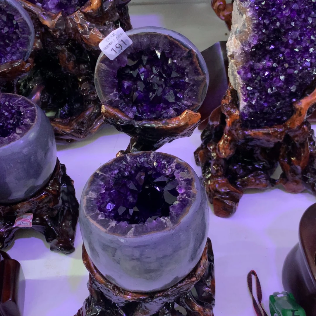 水晶未镶嵌大型摆件（非配饰）莹