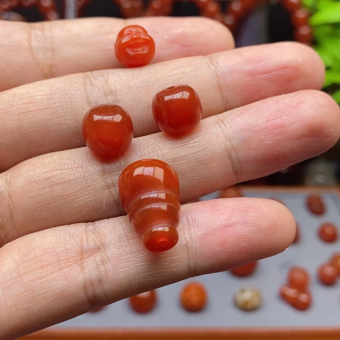 玛瑙/玉髓颈饰未镶嵌日****生套装