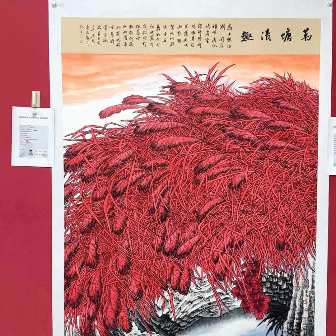 国画m李庆友老师经典画作