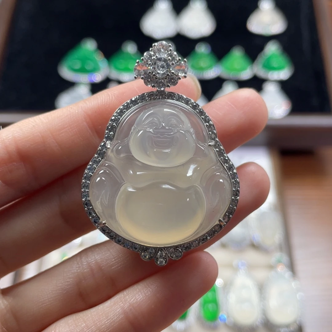 玛瑙/玉髓合金颈饰