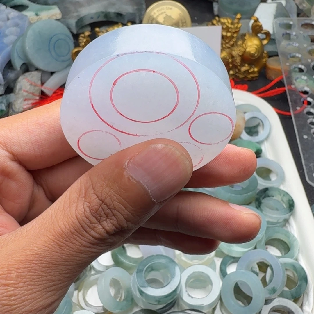 *****定制翡翠未镶嵌天然翡翠