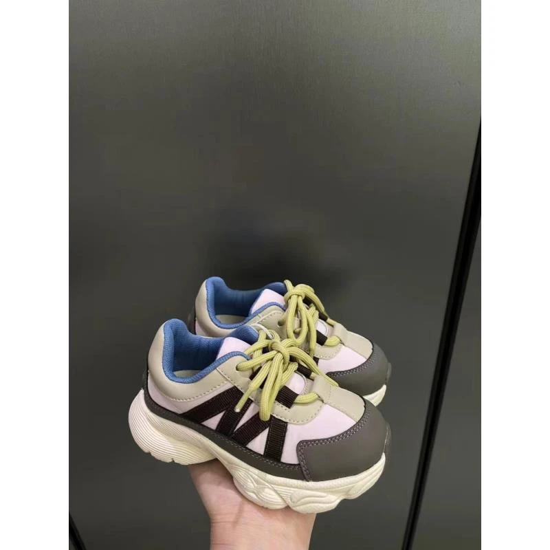 韩版老爹运动鞋2024新款老爹鞋儿童休闲鞋软底女童鞋4CGES097