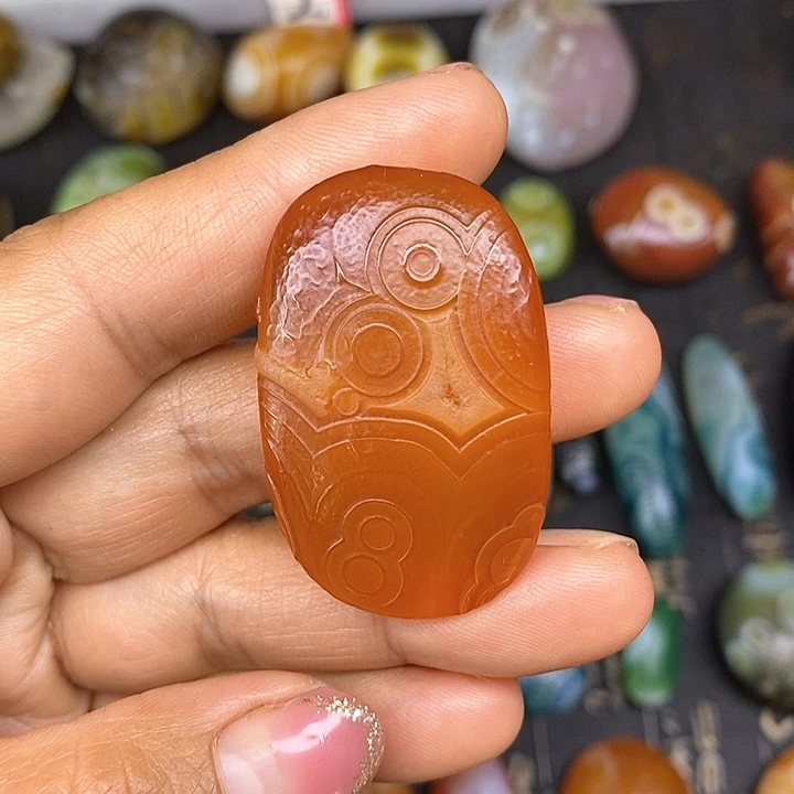 牌子奇石无孔阿拉善