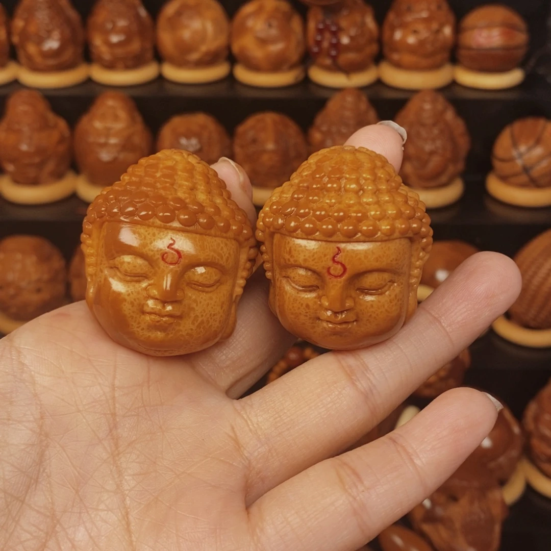 手串/手链橄榄核宝宝佛一对0077