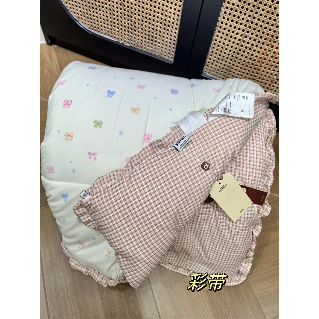 【晴美】云小棉印花春秋被-彩带