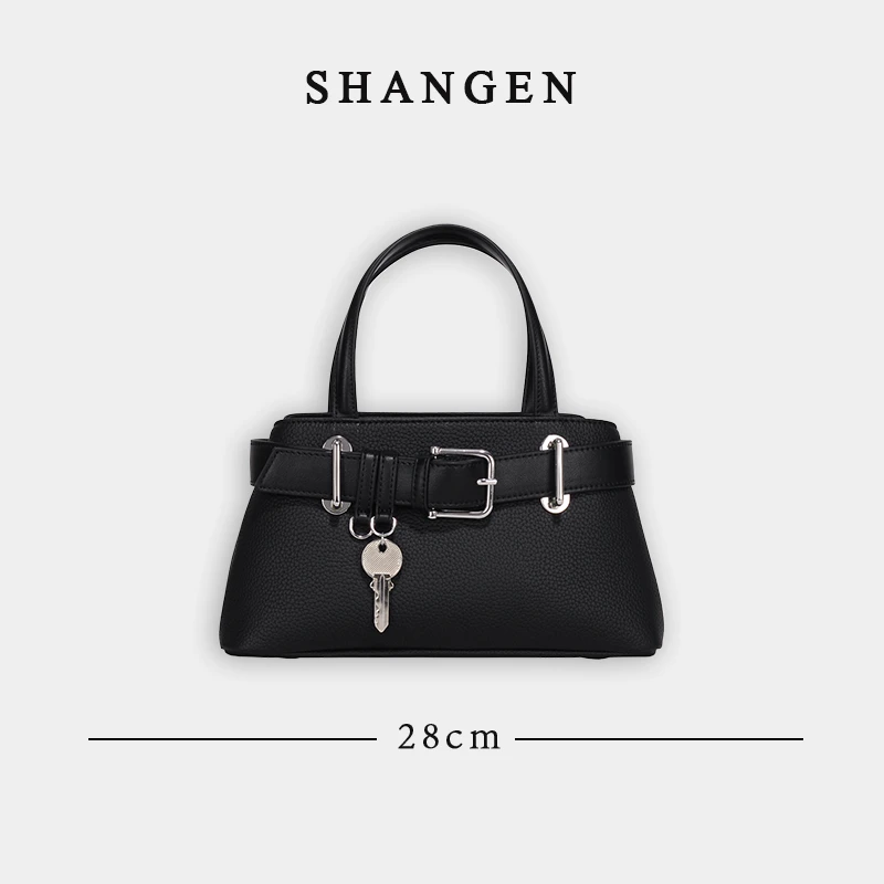 【云云甄选】GQ-8865-黑色-轻奢时尚女士新款手提单肩斜挎包