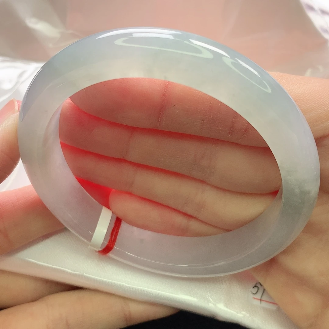 翡翠未镶嵌手镯缅甸5859