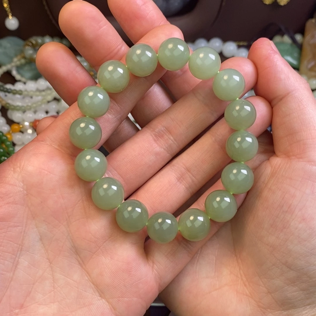 和田玉手链未镶嵌