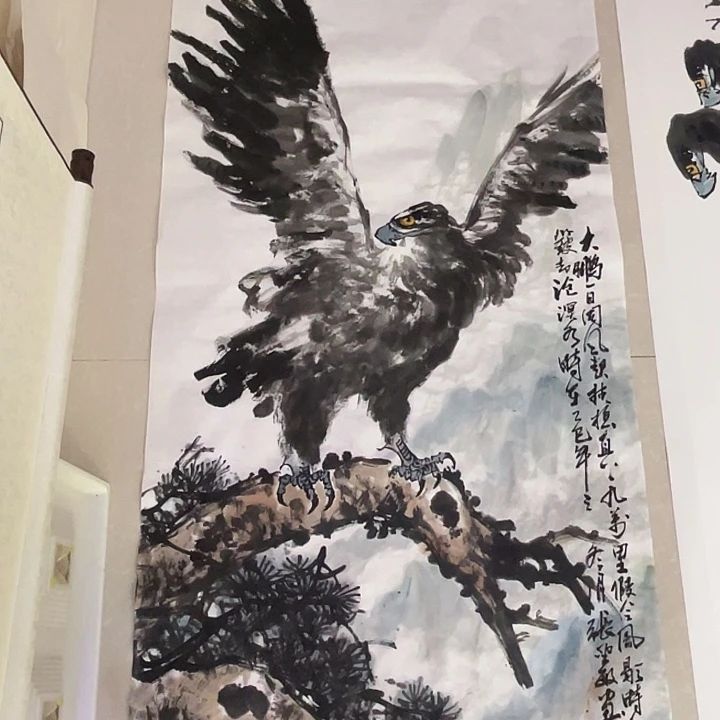 国画张圣敏先生纯手绘作品