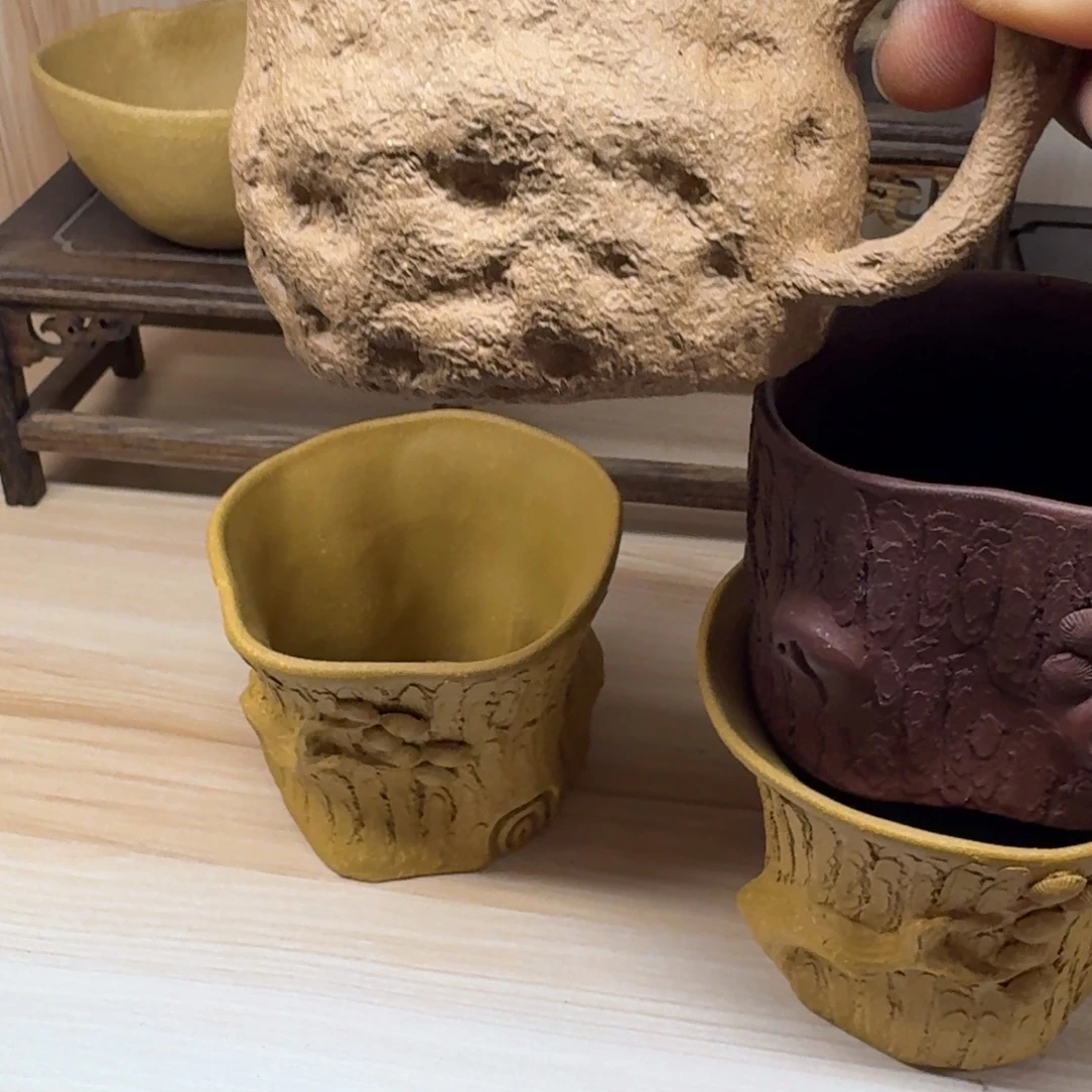 R***息紫砂茶壶主人杯供春