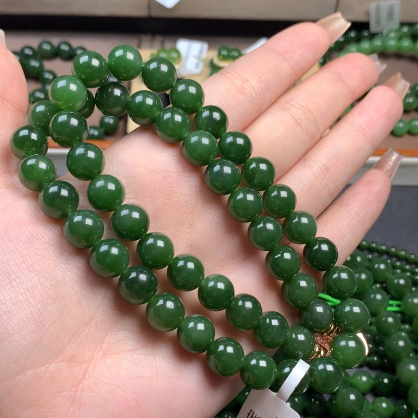 【闪购商品】和田玉（碧玉）颈饰未镶嵌我****王