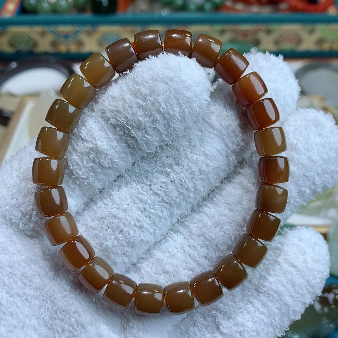 和田玉（糖玉）手链未镶嵌