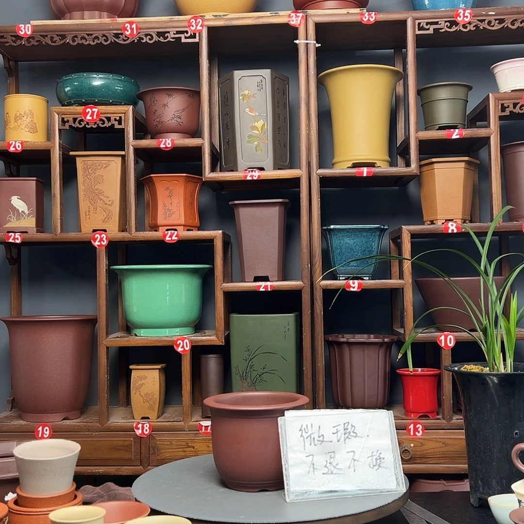 热***哥紫砂花盆紫砂花盆