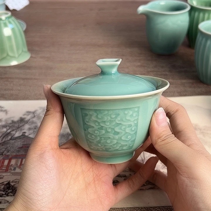 小米茶器龙泉青瓷