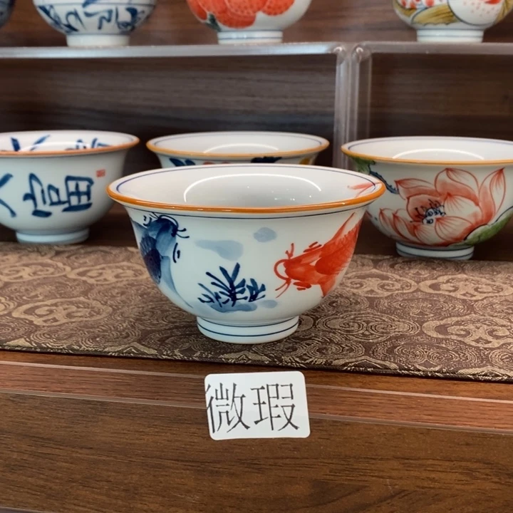 釉下老陶泥手工绘制