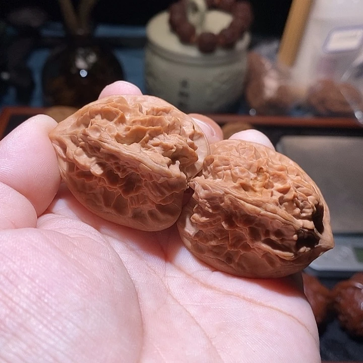 吊坠文玩核桃龙骨