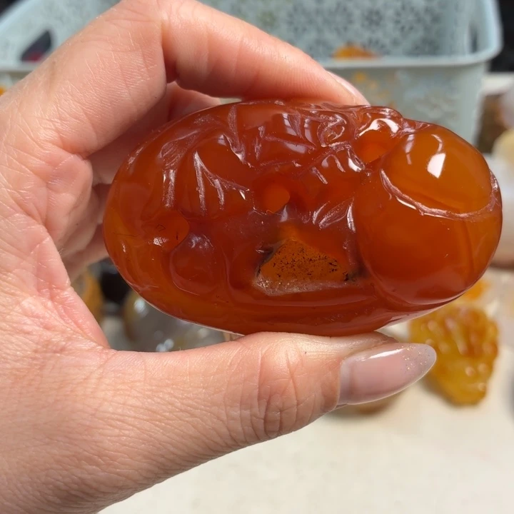 玛瑙/玉髓未镶嵌吊坠(不含链)