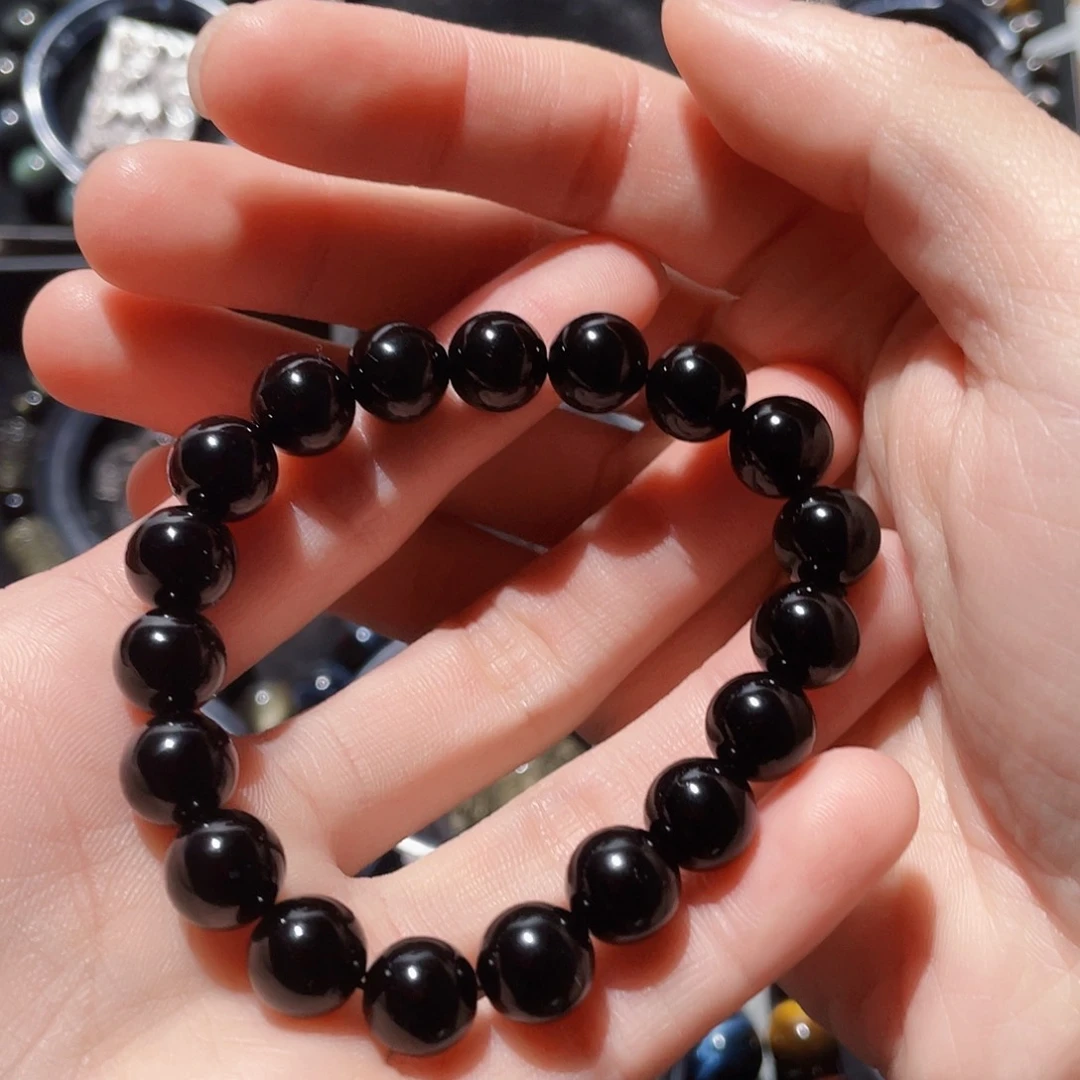 黑曜岩手链未镶嵌没**称