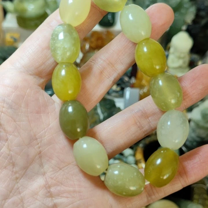 岫玉未镶嵌手串手串