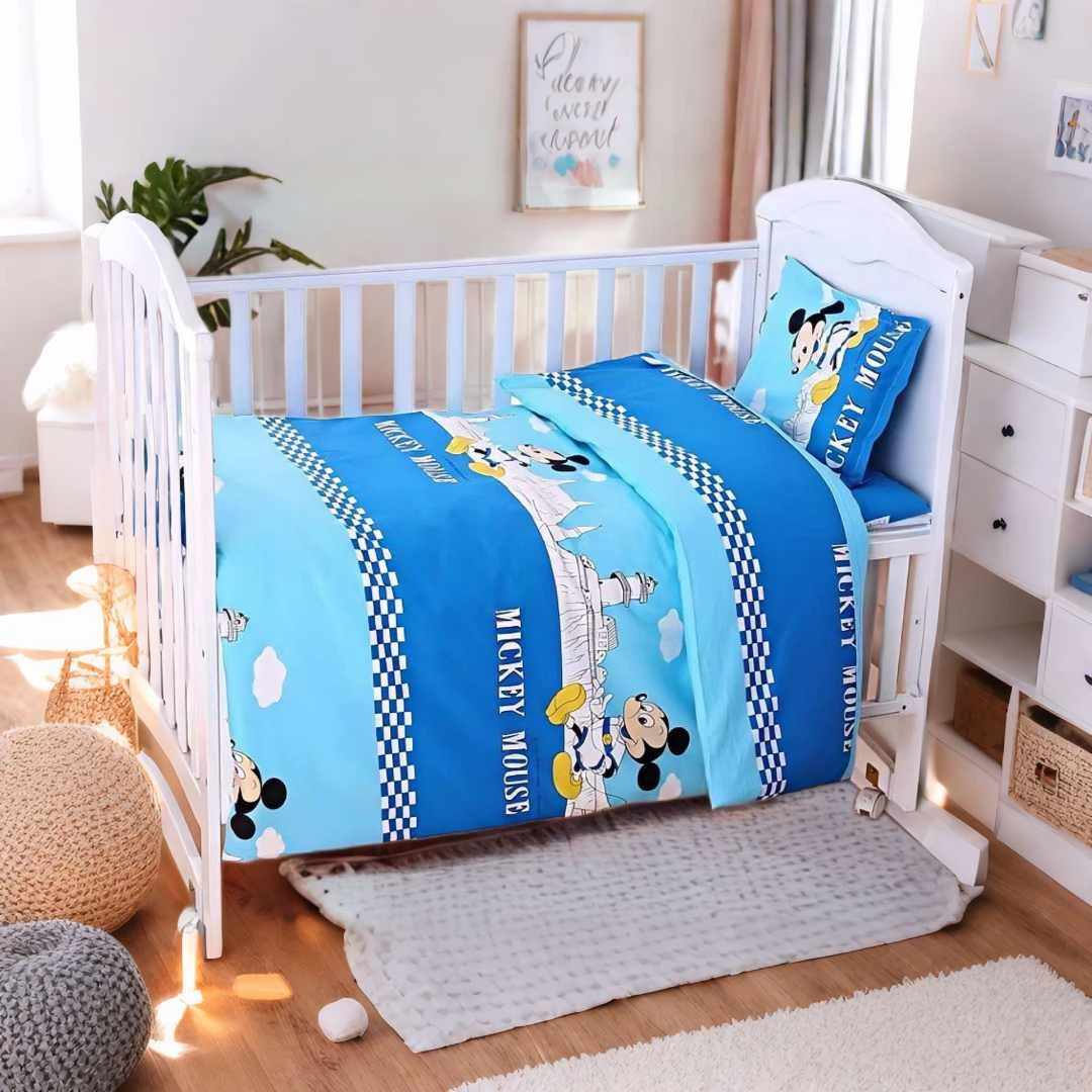 幼儿园儿童卡通100%纯棉被套三件套六件套学生床上用品午睡被子