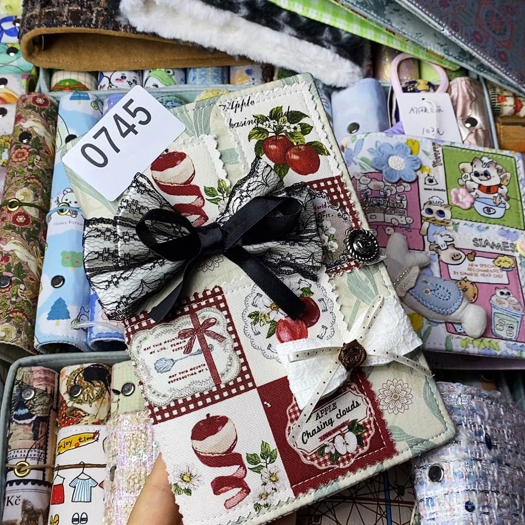 织绣A6 活页不加纸0745