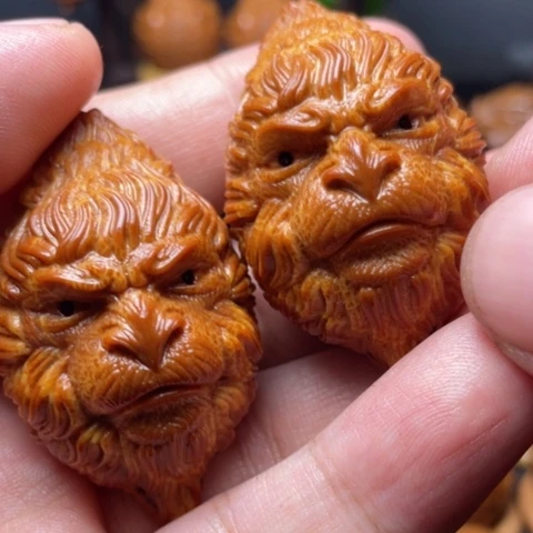 橄榄核手串/手链大圣手球一对3.2左右