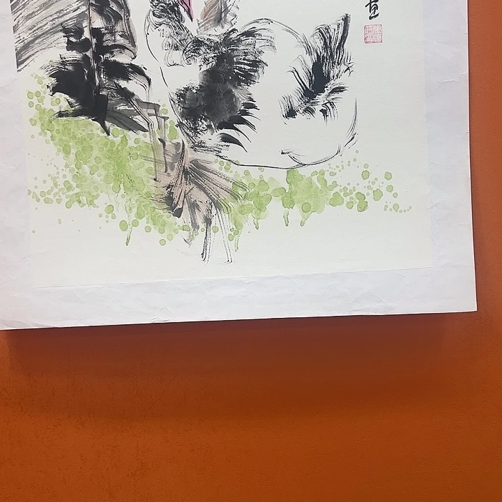 国画收藏家之心不变啊笑而不