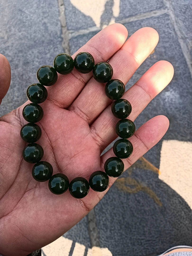 和田玉碧玉天然手串