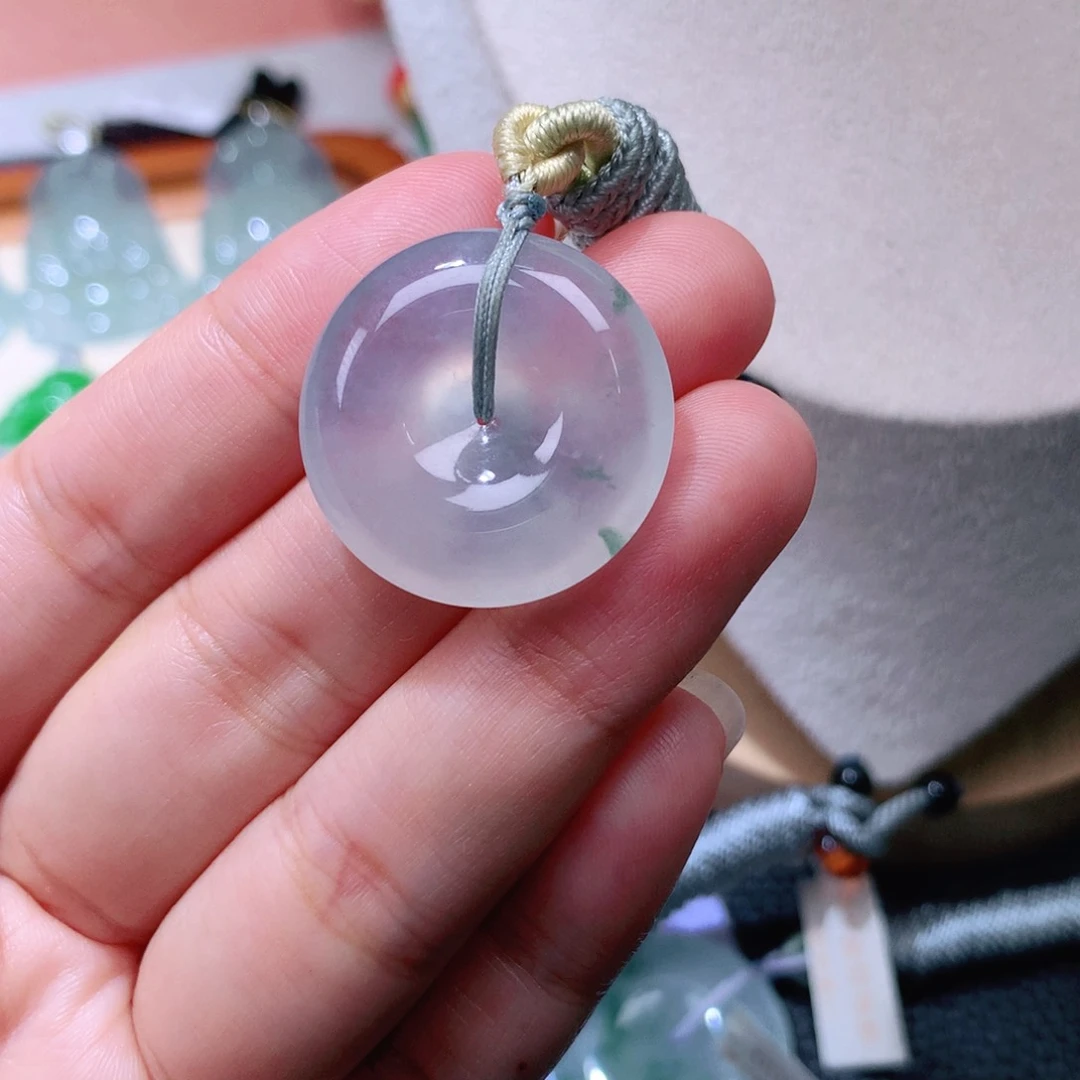 颈饰未镶嵌翡翠扣子26.*6.8