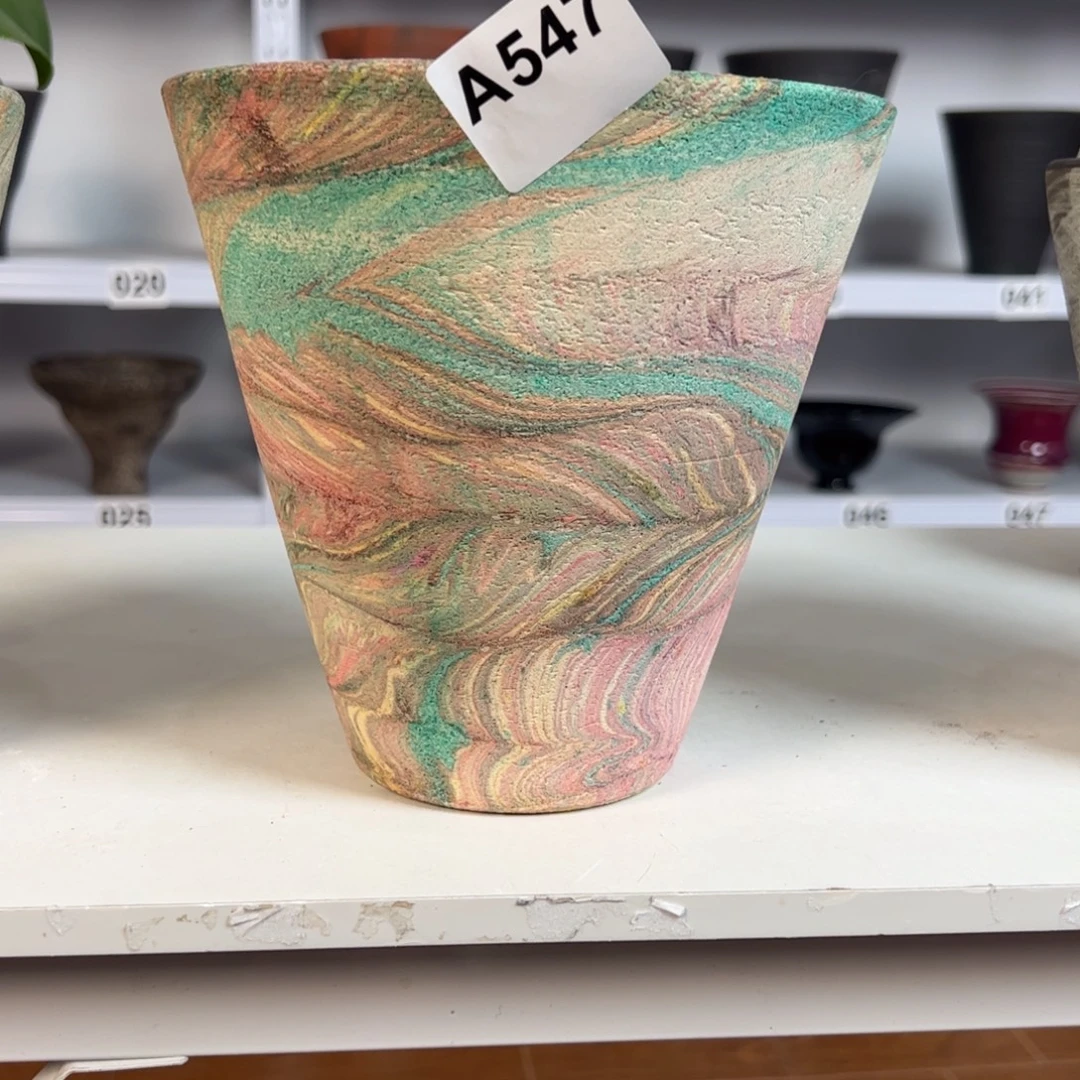 秋***水547景德镇手工花盆