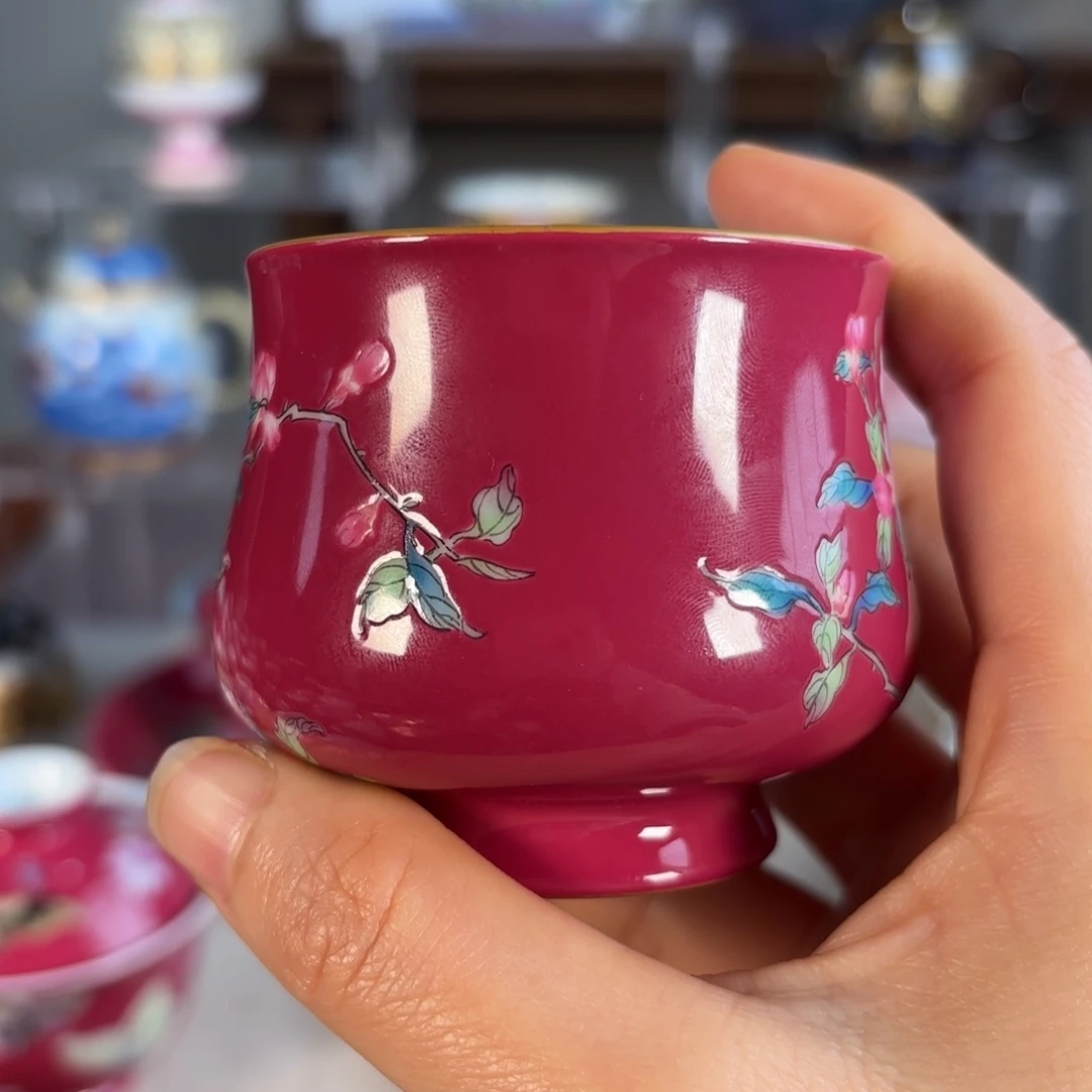 太***尉纯手工手绘 高端茶器