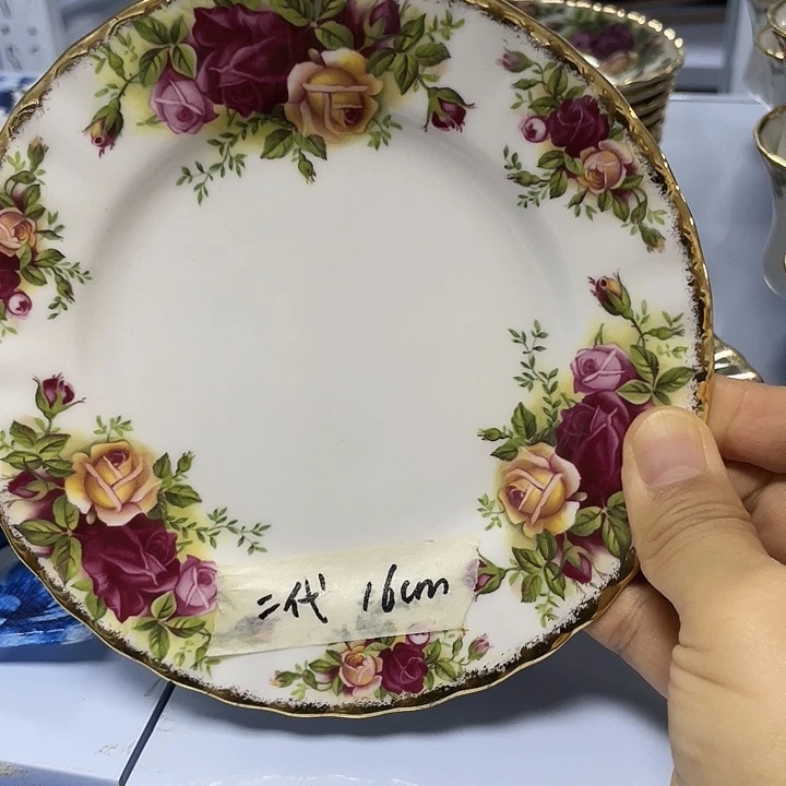 现代欧瓷中古瓷器瓷件