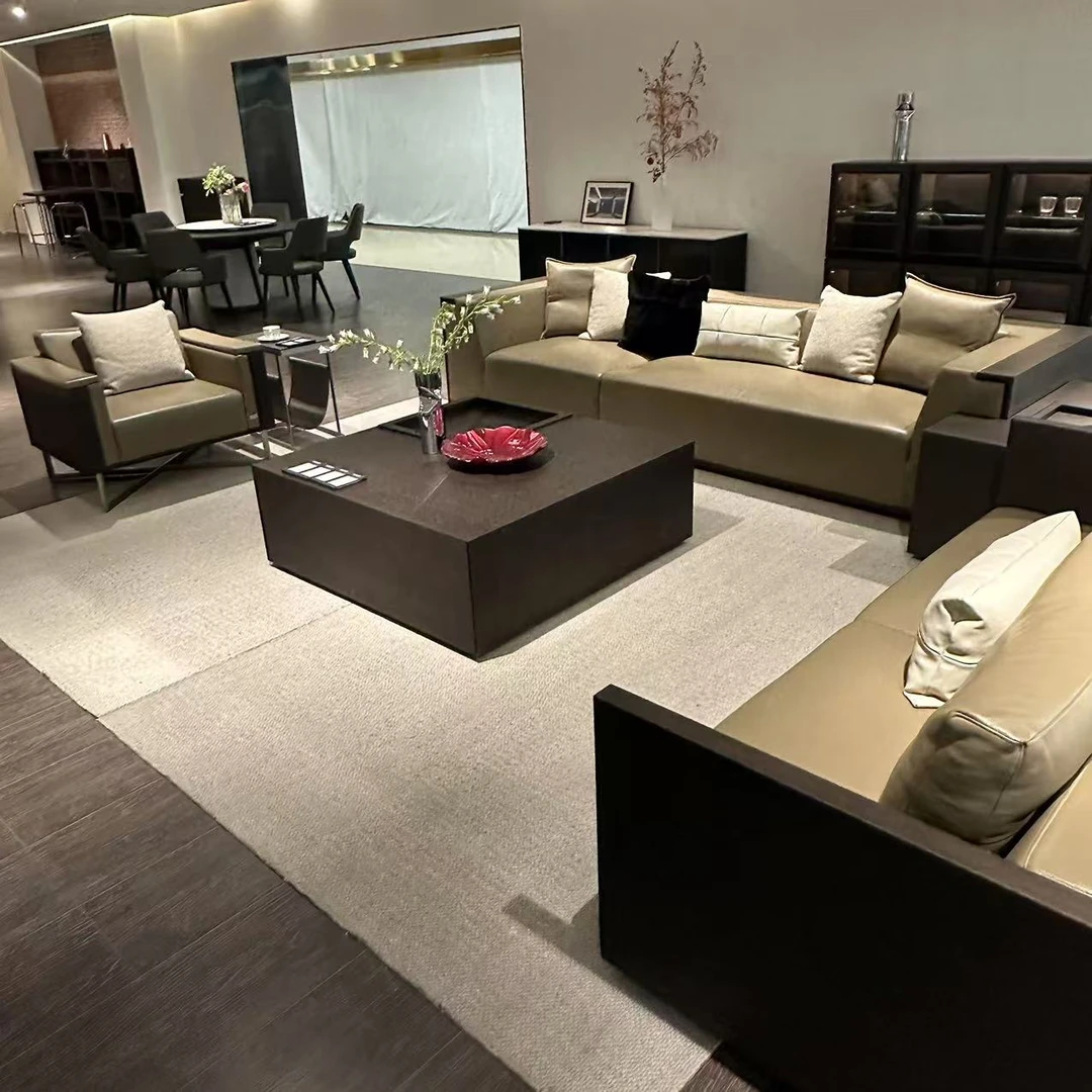 楷模大普-迪奥沙发经典款别墅平层客厅组合款（展厅样品特惠）