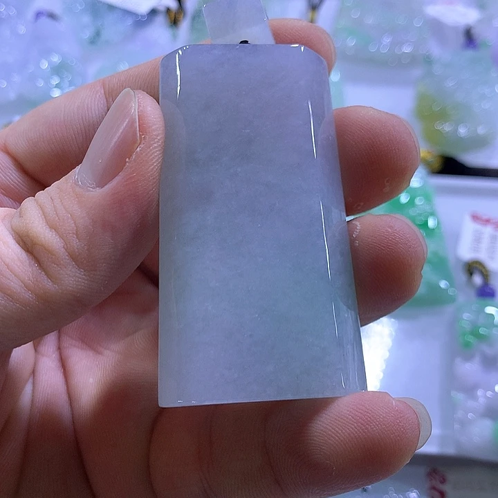 翡翠未镶嵌颈饰天然翡翠A货吊坠