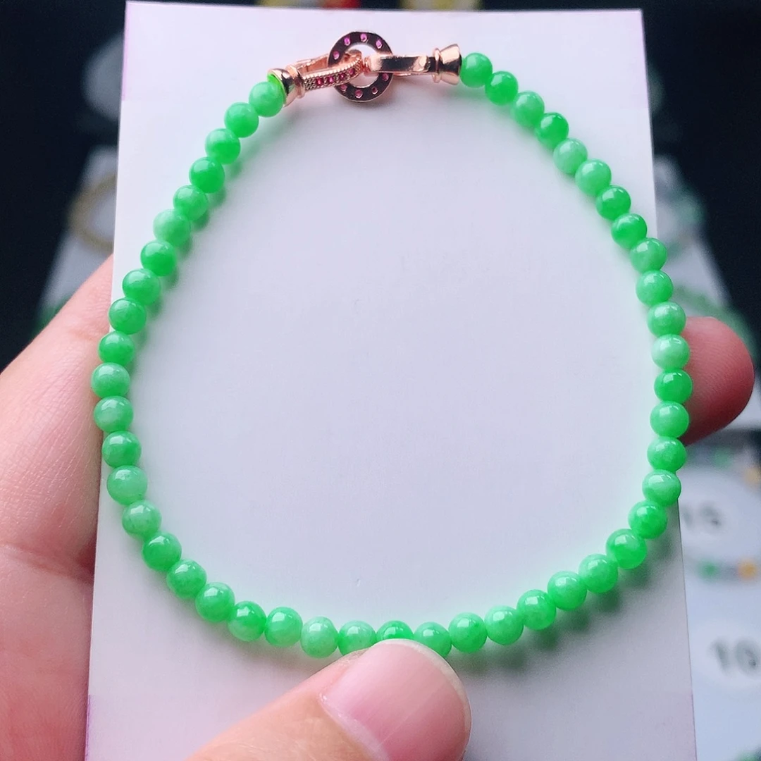 未镶嵌手串翡翠翡翠