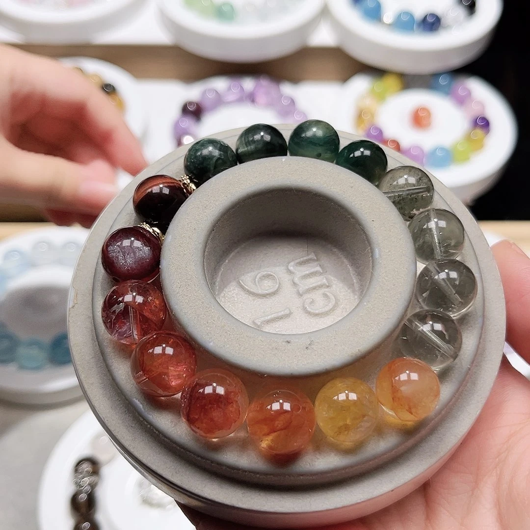 水晶手链未镶嵌天然水晶