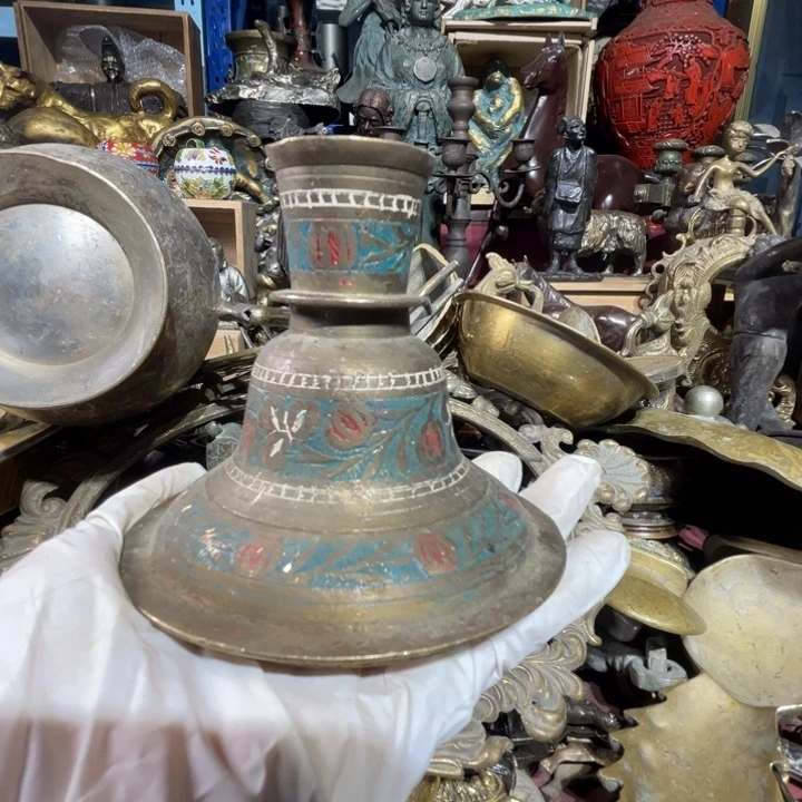 用****0大阪回流铜器摆件40