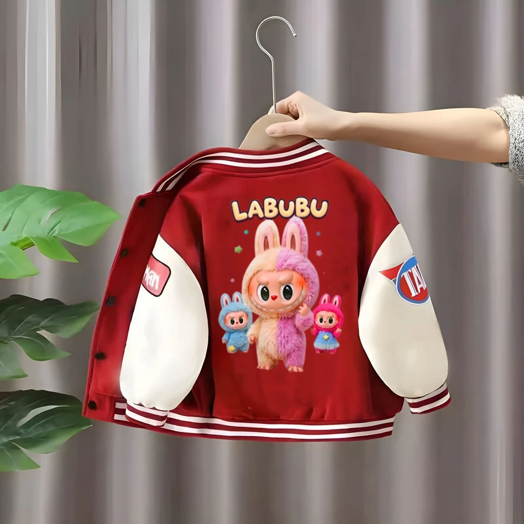 拉布布衣服2025新款儿童装棒球男孩男童外套春秋款