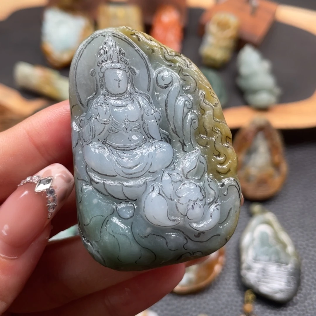 定制翡翠未镶嵌翡翠