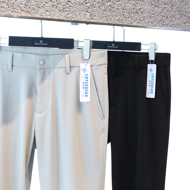 【242412055】都市新通勤 时刻有型棉感四面弹男士商务运动休闲裤