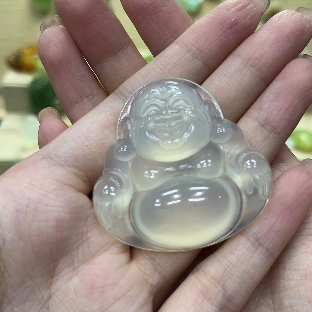 大***脑蛇纹石玉未镶嵌颈饰