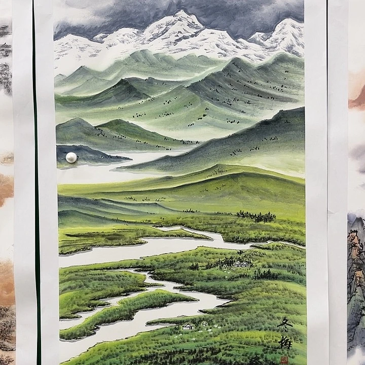 国画金***光赵冬梅老师作品22222