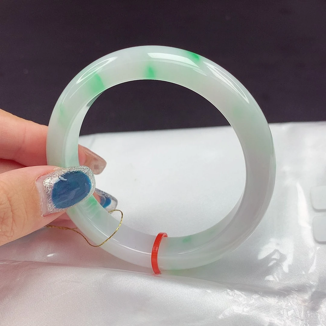 未镶嵌手镯翡翠53圈590