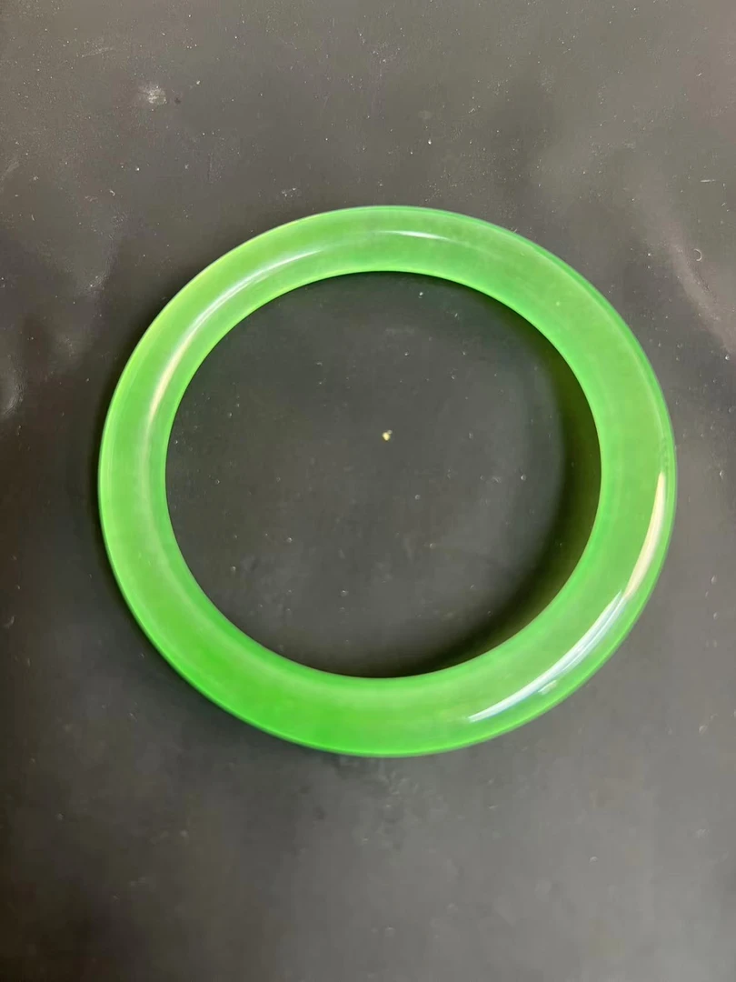 满绿 细条 美人条手镯