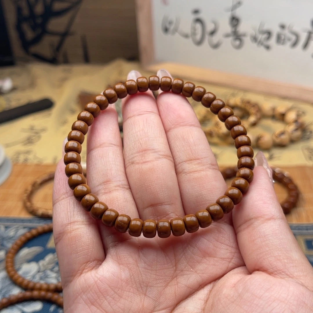 紫金鼠手串6.6纯肉老型