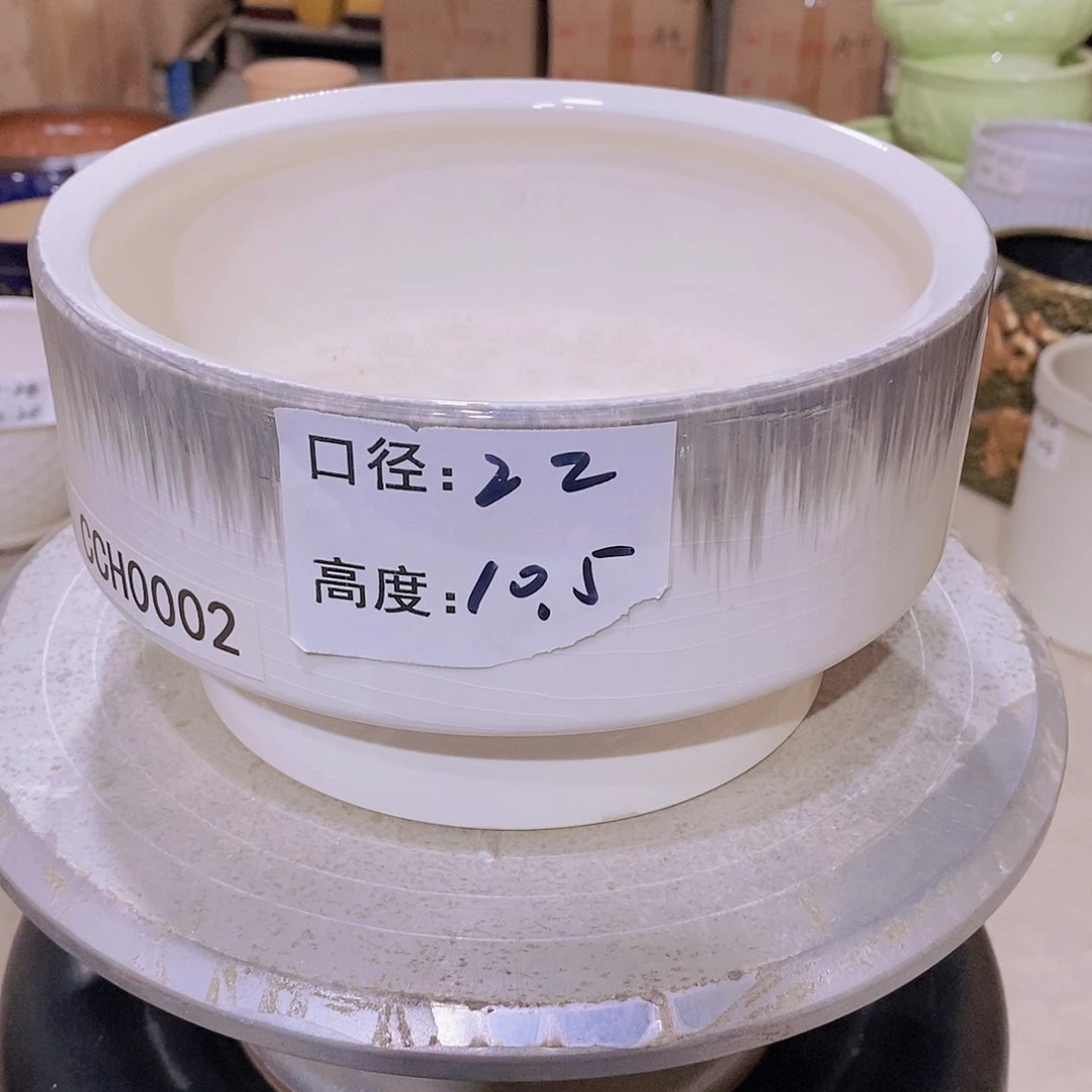 【闪购商品】陶瓷微瑕花盆-CCH002-1个中号