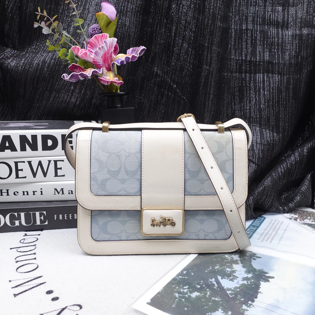 95新 COACH/蔻驰 单肩包/T10279322