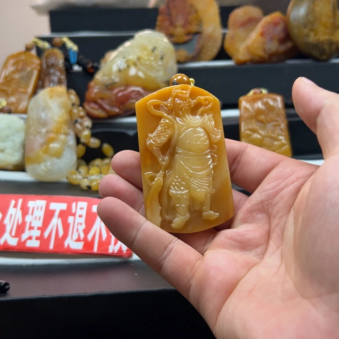 石英质玉（黄龙玉）未镶嵌hly